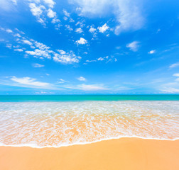 beach and tropical sea
