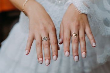 wedding, hands, bride, ring, hand, manicure, love, woman, marriage, couple, finger, white, beauty,...