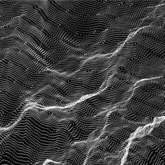 Dots Texture. Abstract futuristic grid. Vector illustration.