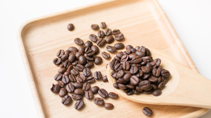 Coffee bean seed raw material for coffee drink