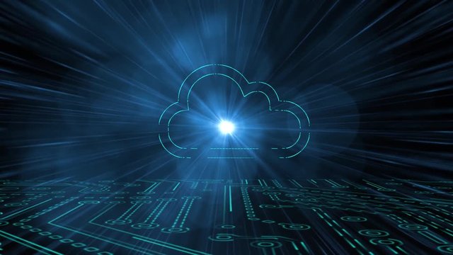 Cloud technology ,data storage concept 
