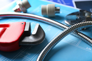 Plumber's items on blueprint