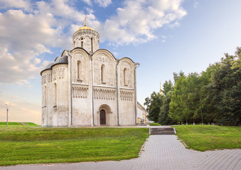 Fototapeta na wymiar Cathedral of Saint Demetrius. Vladimir, Russia
