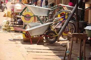 Fototapeta premium Farafenni (Gambie)