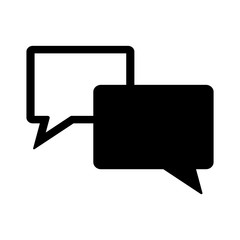 Fototapeta premium bubble talk, chat icon,communication symbol,outline vector
