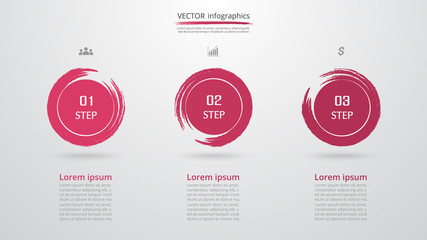 Vector infographic template