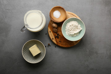Bechamel white sauce ingredients