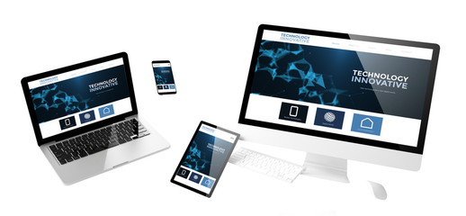 flying devices innovative technology responsive website