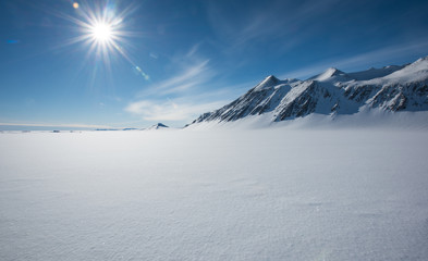 Mt Vinson, Sentinel Range, Ellsworth Mountains, Antarctica