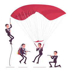 Secret agent man, gentleman spy of intelligence service