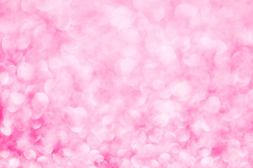 Pink glitter background. Abstract texture defocused