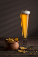 Chips and beer