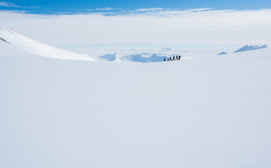 Naklejka na ściany i meble Mt Vinson, Sentinel Range, Ellsworth Mountains, Antarctica