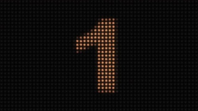 Wall light countdown