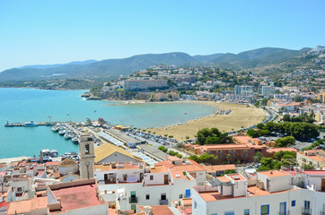 Peniscola big city in Spain