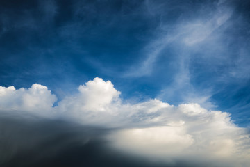 Fototapeta na wymiar Dramatic sky and cloud