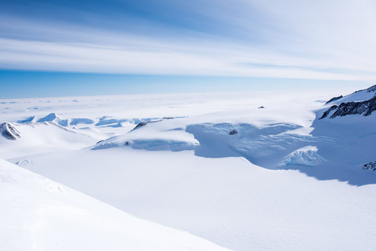 Mt Vinson, Sentinel Range, Ellsworth Mountains, Antarctica