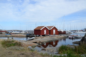 Båthus på Käringön