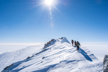 Mt Vinson, Sentinel Range, Ellsworth Mountains, Antarctica - Powered by Adobe