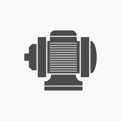 Water pump vector icon.