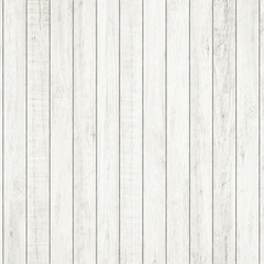 Naklejka premium White wood pattern and texture background.