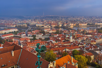 Cityscape of Prague - Czech Republic