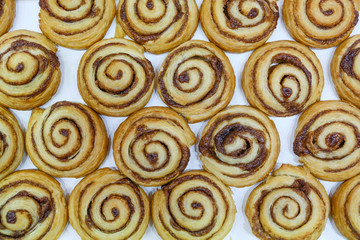 Buns with cinnamon 