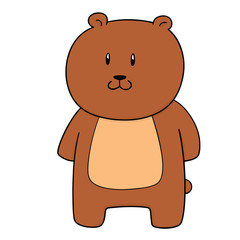 Obraz premium vector of bear