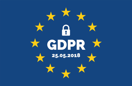 GDPR General Data Protection Regulation Europe flag
