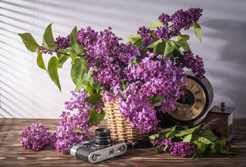 Still life with lilac