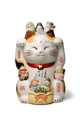 Japanese maneki neko, lucky cat