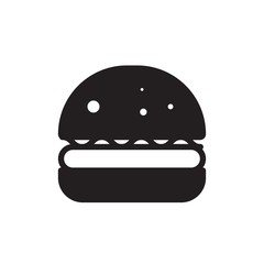 hamburger, fast food filled vector icon. Modern simple isolated sign. Pixel perfect vector  illustration for logo, website, mobile app and other designs