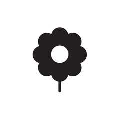 flower, blossom filled vector icon. Modern simple isolated sign. Pixel perfect vector  illustration for logo, website, mobile app and other designs