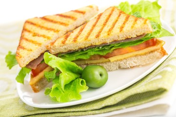 Grilled cheese sandwich