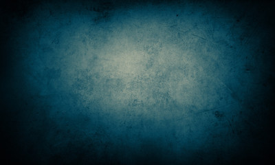 Blue rough texture grunge concrete background