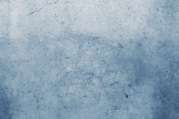 Blue concrete texture wall background