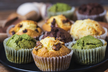 Muffin Cake, tea cake, chocolate cake, walnut cake,