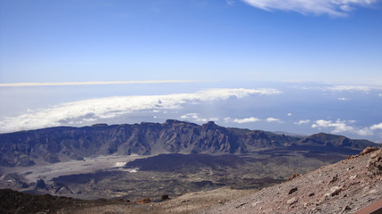 Fototapeta na wymiar Teneriffa - Pico del Teide und Nationalpark Teide
