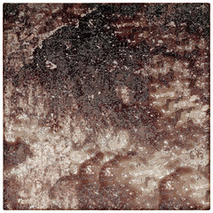 Dark brown grunge background. The texture of the old surface. Abstract pattern of cracks, scuffs, dust