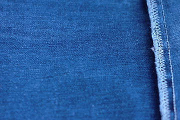 Denim jeans texture , background for design. Fiber and fabric structure
