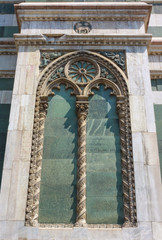 FLORENCE DUOMO WINDOW IN NEO GOTHIC STYLE