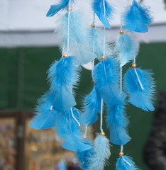 Голубые пушинки