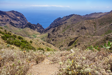 Landschaft auf der Kanarischen Insel Teneriffa