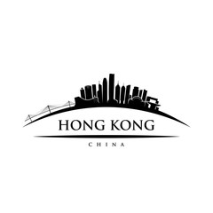 Obraz premium Hong Kong skyline