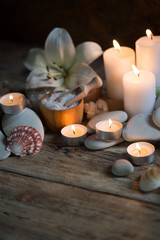 Beautiful composition of spa