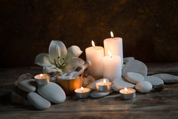 Beautiful composition of spa