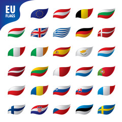 flags of the european union