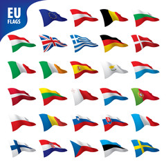 flags of the european union