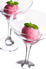 Ice Cream Scoops in Cups