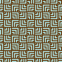 Geometric Lines Seamless Art Deco Pattern. Stylish antique background.